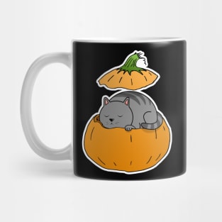 Pumpkin Cat Mug